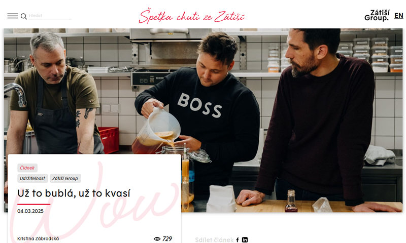 Špetka chuti ze Zátiší