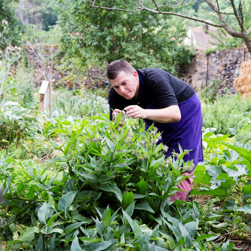 Michelin-star chef Jérôme Jaegle at V Zátiší